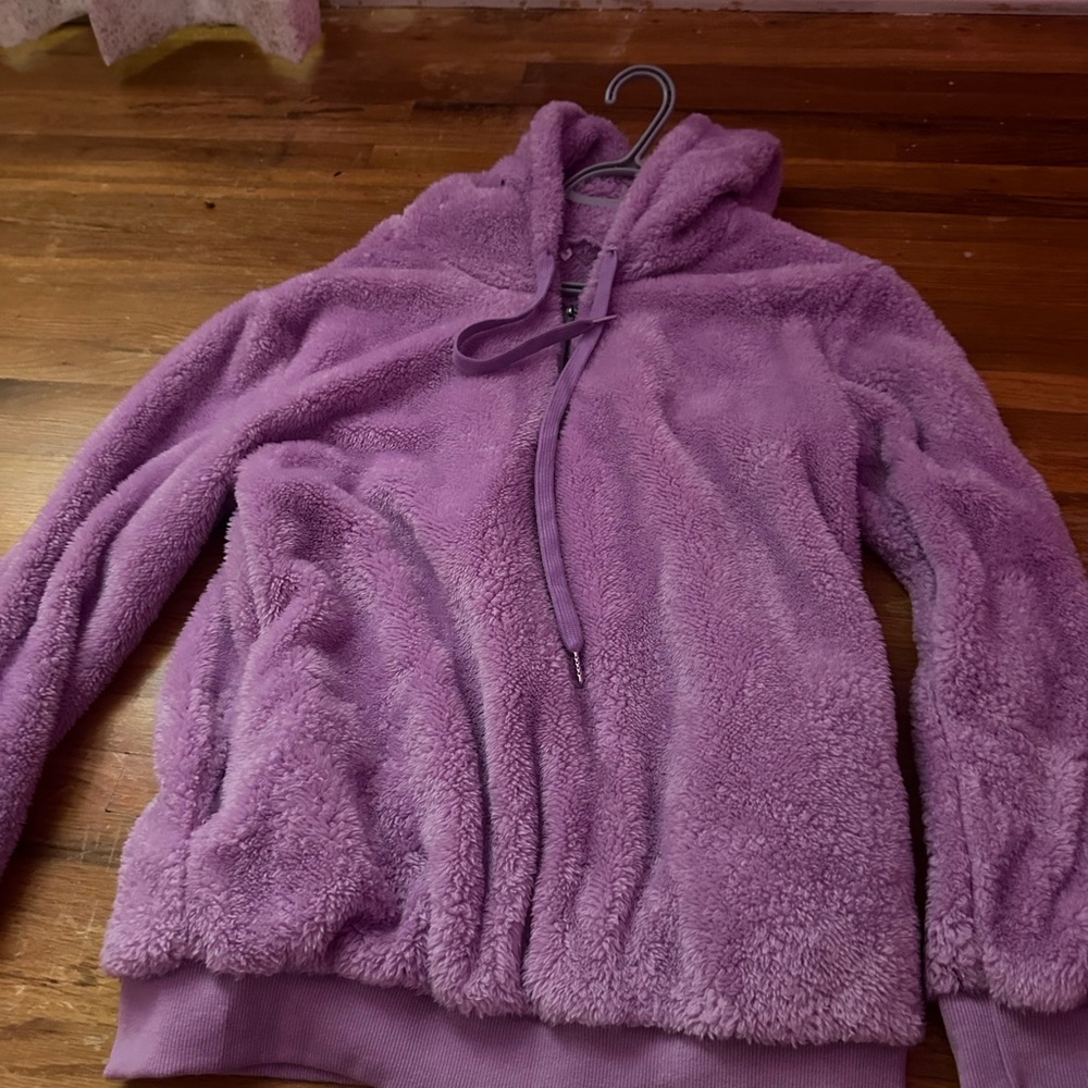 Soft purple sweatshirt